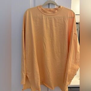 Free People exposed seam mock-neck top